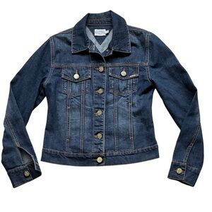 Tommy Hilfiger Vintage Women’s Blue Denim Jean Jacket Made in Canada 🇨🇦 Small